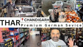 Mahindra Thar serviced | Liqui Moly Products | Made In GERMANY | SBA Premium Motor Garage Chandigarh