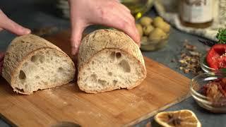 The ciabatta recipe is so easy to make at home!