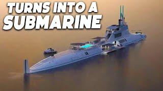 The LUXURY Yacht that turns into a SUBMARINE!