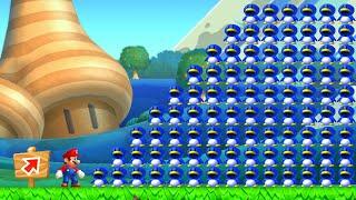 Can Mario Collect 999 Penguin Suits in New Super Mario Bros. U?