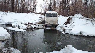 Kamaz All Wheel Drive!! Russian Truck Dangerous Extreme Offroad!!