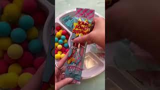 ASMR Cotton Candy Platter #shorts #short #asmr #cottoncandy #circus #candy #candyfunhouse #sweet