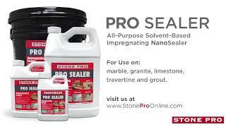 StonePro Pro Sealer Quick and Easy on your Stone Countertop.