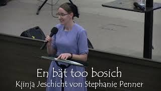 Kjinja Jeschicht - En bät too bosich - 25. September 2022