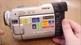  My Sony MiniDV Camcorder ( Sony Handycam DCR - TRV9E ) overview & test