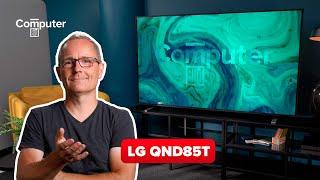 LG QND85T: Günstiger QLED-Fernseher im Test
