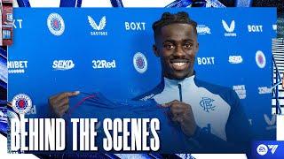 TRAILER | BEHIND THE SCENES | Clinton Nsiala signs for Rangers | 01 Jul 2024