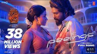 Peelings (Song) - Hindi | Pushpa 2 The Rule | Allu Arjun | Rashmika M | Sukumar | DSP, Javed