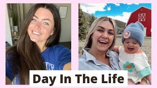 DAY IN THE LIFE WITH LINDSAY AND JENSEN!!