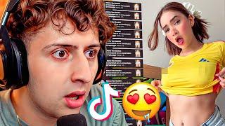 REACCIONANDO A ETIQUETAS DE TIKTOK 