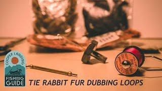 How To Tie Rabbit Fur Into A Dubbing Loop | Fly Tying Hack and Tutorial