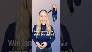   Wie fit bist du? Mach den Flamingo-Test! #shorts #flamingo #gesundheit