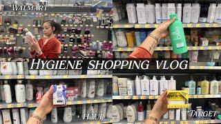 Hygiene shopping vlog + haul