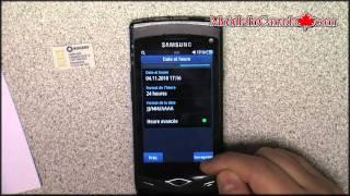 How to enter unlock code on Samsung Wave S8500 From Rogers - www.Mobileincanada.com