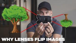 Why do lenses flip images?