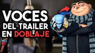 Voces Del Trailer En El Doblaje | Parte 2