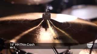 SABIAN 19" HH Thin Crash Demo by Nir Z