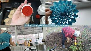 В декабре на огороде // Продуктивные будни // Нюркина жизнь