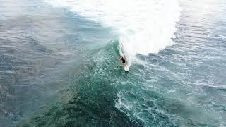 Surfing at Hanalei Bay