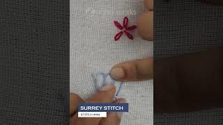 44  Surrey stitch #embroidery