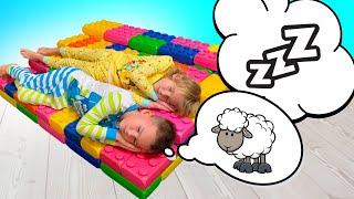 Five Kids Bedtime Story + more funny stories about Toys