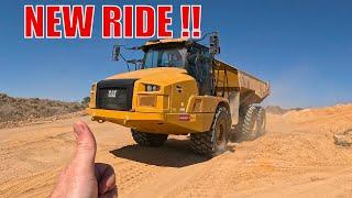 CAT 730 Haul Truck | BIG Heavy Equipment Working |