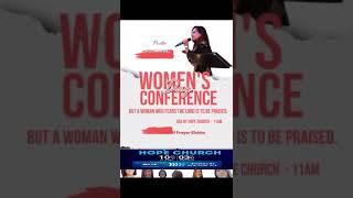 #woman conference at hope church #New York #Brooklyn #USA church #NY Church #holyspirit #pastor #Evg