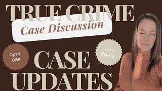 True Crime Updates! You Pick The Topic! Open Panel Discussion #TrueCrime #CaseUpdates #TitaniumBuilt