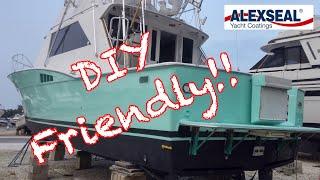 How To Roll And Tip Alexseal Paint On Your Boat!