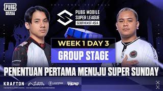 [ID] 2024 PMSL SEA W1D3 | Fall | PENENTUAN PERTAMA MENUJU SUPER SUNDAY