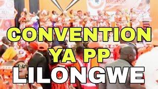 PEOPLE'S PARTY YAKUNGA KU CONVENTION  MZUNDA WA LILONGWE |