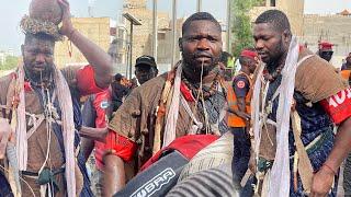 Tapha Tine et son arrivée bou amoul fenn, Arène bi yengouneu