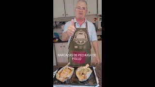 Barcazas de Pechuga de Pollo con salsa agridulce y con salsa provenzal #cocina #food #comida