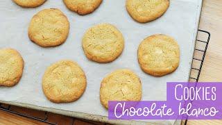 COOKIES americanas con chocolate blanco | Chocoreto Recetas