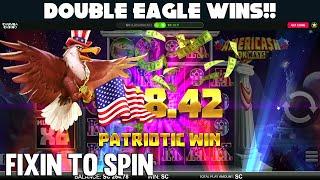  DOUBLE EAGLE WINS!!  **NEW GAME** AMERICASH 10K WAYS