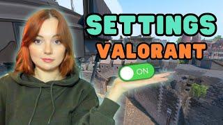 Meilleurs settings pour débuter sur Valorant