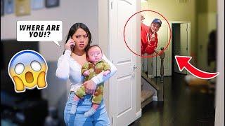 Leaving Our Baby Home Alone! *SHE FREAKS OUT*