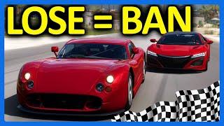 Forza Horizon 5 but If You Lose, You Get Banned