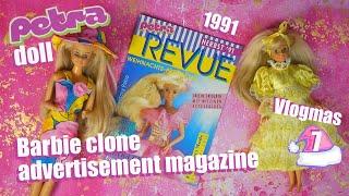 Petra advertisement magazine - 90s vintage doll - Barbie clone - vlogmas day 7