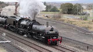 Australia's Largest Steam Locomotive - Beyer-Garratt '6029' - In Bathurst