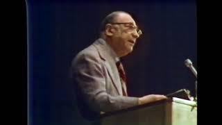 Louis Ginsberg, 1974, reading his poems on tour with Allen Ginsberg, San Francisco—The Poetry Center