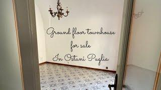 Ground floor townhouse for sale in Ostuni, Puglia, Southern Italy