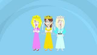 I made the Super Mario Princesses on Vyond!