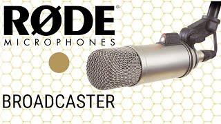 Rode Broadcaster Condenser Broadcast Microphone Test / Review