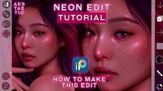 How to Make this Neon Edit | Tutorial 20 ft. Jennie