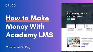 How To Sell Course Online using Academy LMS | WooCommerce