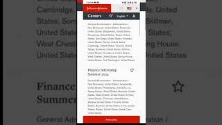 Internship Opportunities -  Careers #youtubeshorts #johnson  Johnson & Johnson #intern