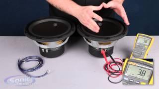 How to Wire Two Single 4 ohm Subwoofers to a 2 ohm Final Impedance | Parallel Wiring | Car Audio 101