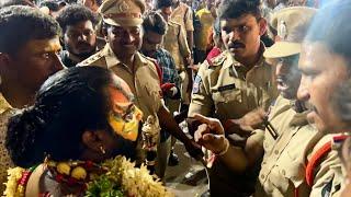 Talwar Potharaju Heated arguement with police | 2024 Balkampet Bonalu Flopped by police Department