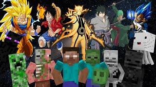 Monster School : ALL ANIME CHALLENGE - Minecraft Animation